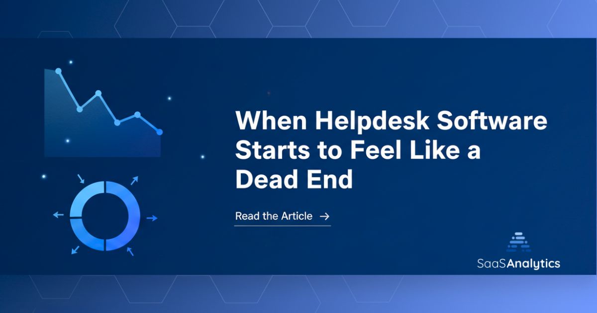 When SaaS Helpdesk Software Starts to Feel Like a Dead End: A Founder’s Look at Zendesk, Freshdesk, Customerly, and Tawk.to